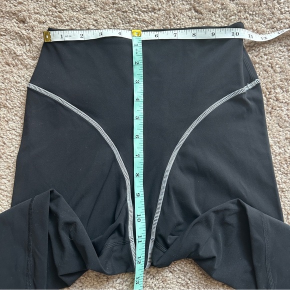 BuffBunny Onyx Black White Contrast Samba High-Waisted Leggings Size Small - Picture 8 of 11